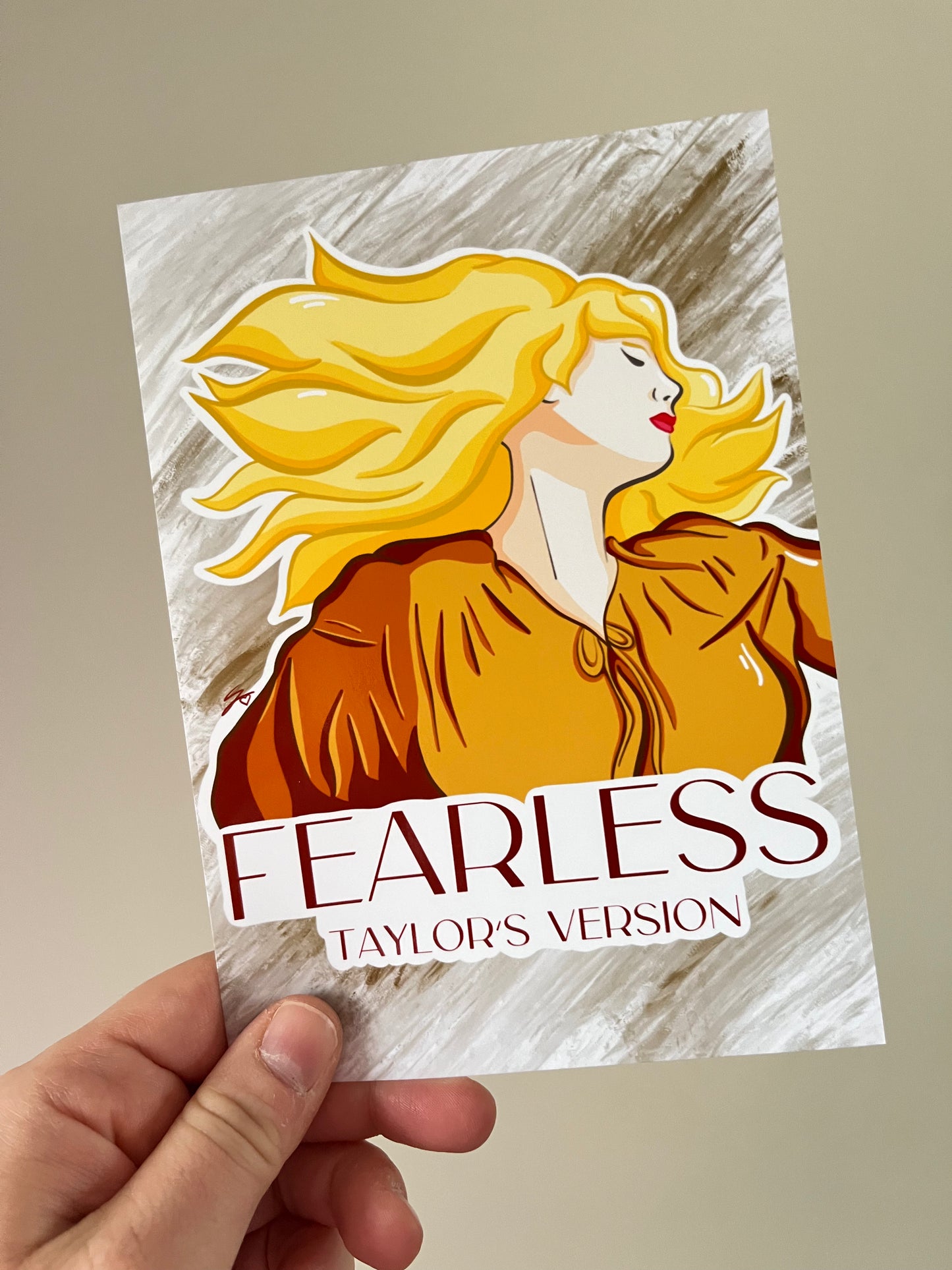 Fearless (Taylor's Version) - 5x7 Print