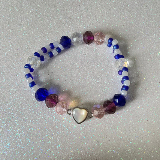 Pearl Heart Bracelet