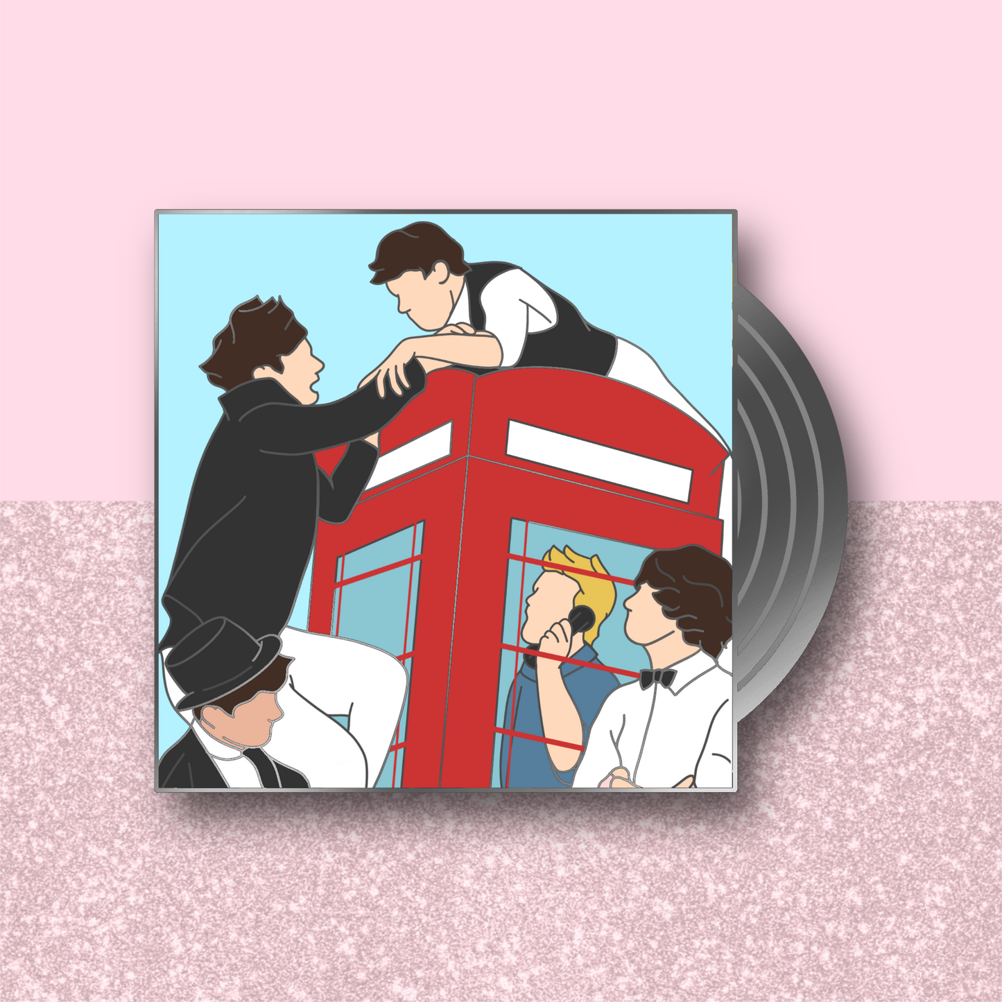 PRE-ORDER Take Me Home Vinyl Enamel Pin