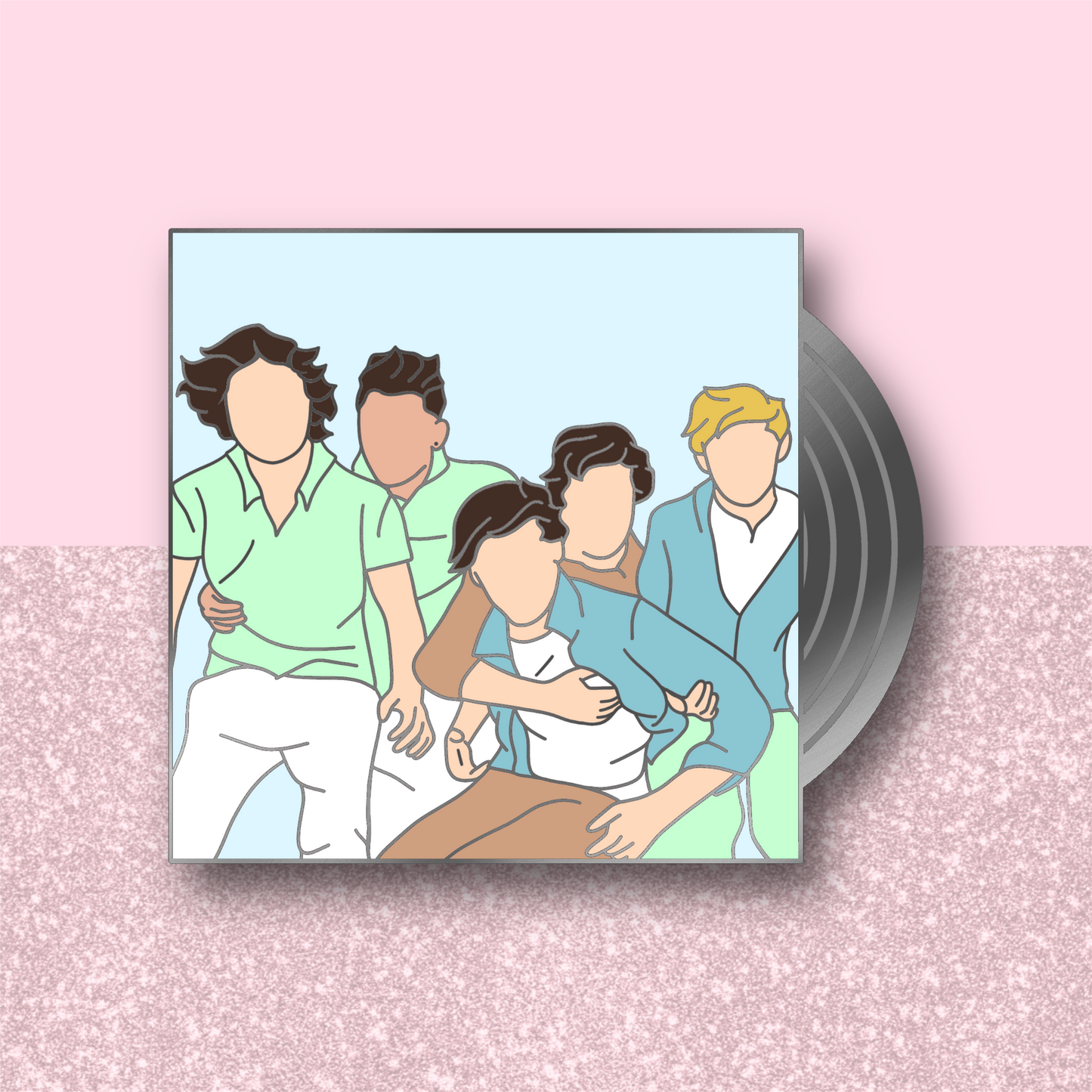 PRE-ORDER Up All Night Vinyl Enamel Pin