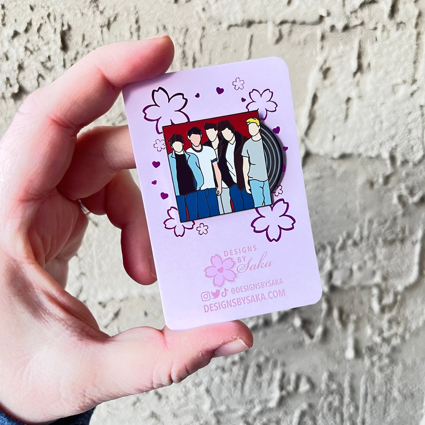 Midnight Memories Vinyl Enamel Pin