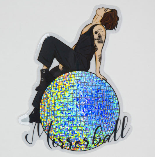 Mirrorball Sticker
