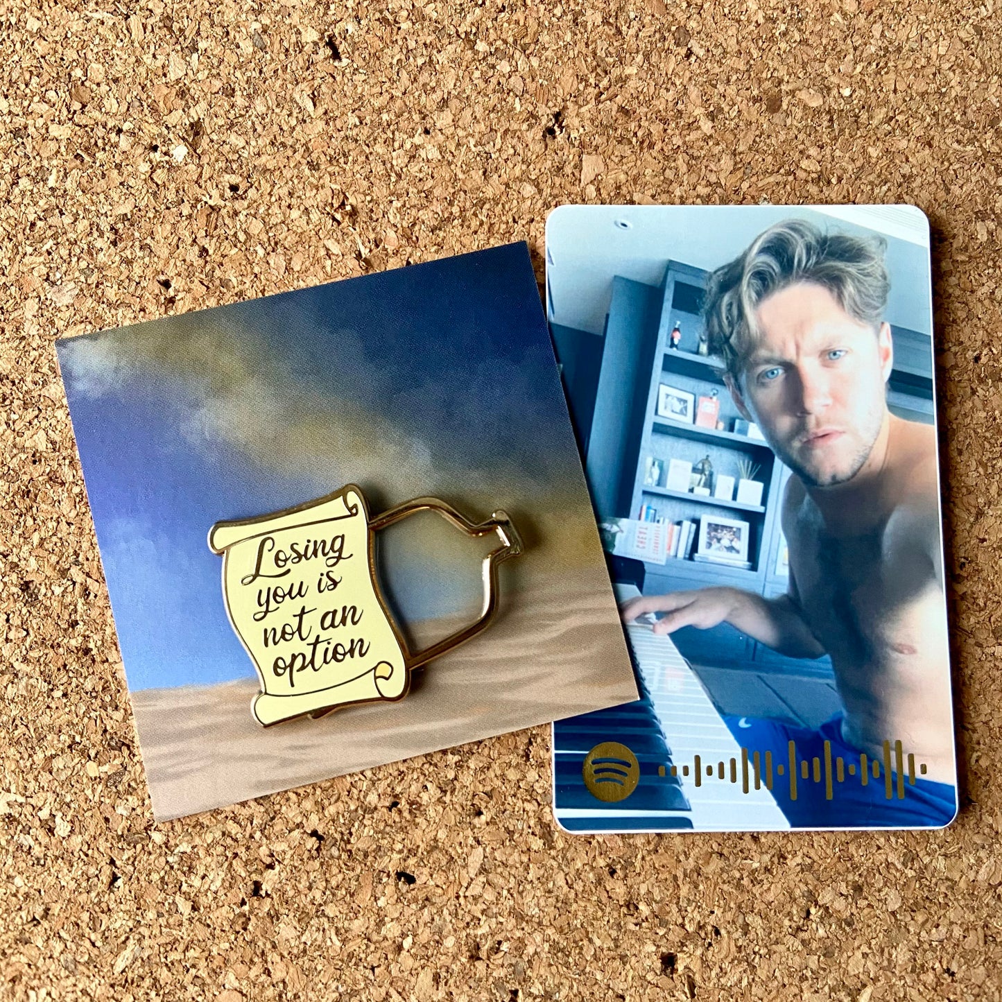 Message in a Bottle Enamel Pin