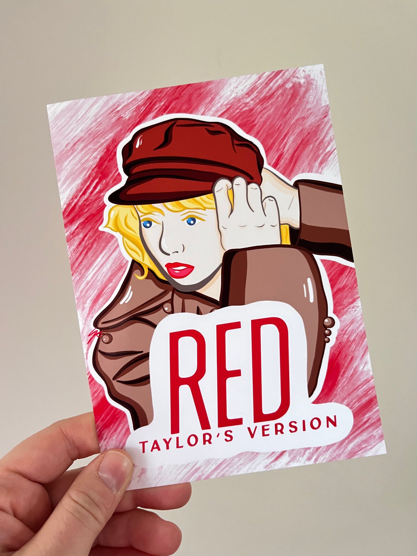 Red (Taylor's Version) - 5x7 Print