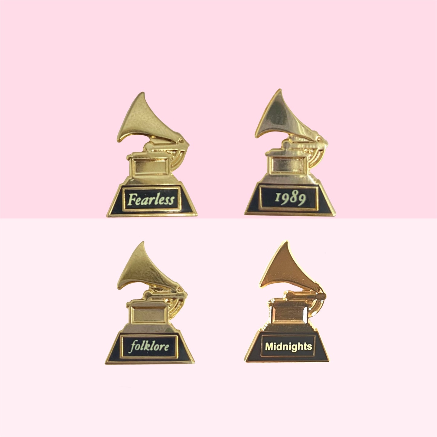 Taylor Swift AOTY Enamel Pins