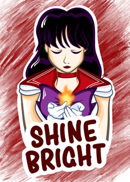 Sailor Moon Says - Sailor Mars - 5x7 Print