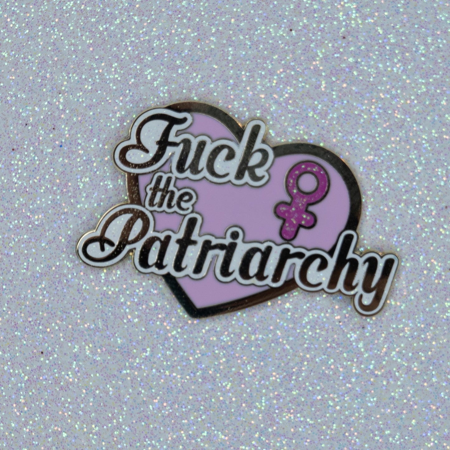 Fuck the Patriarchy Enamel Pin