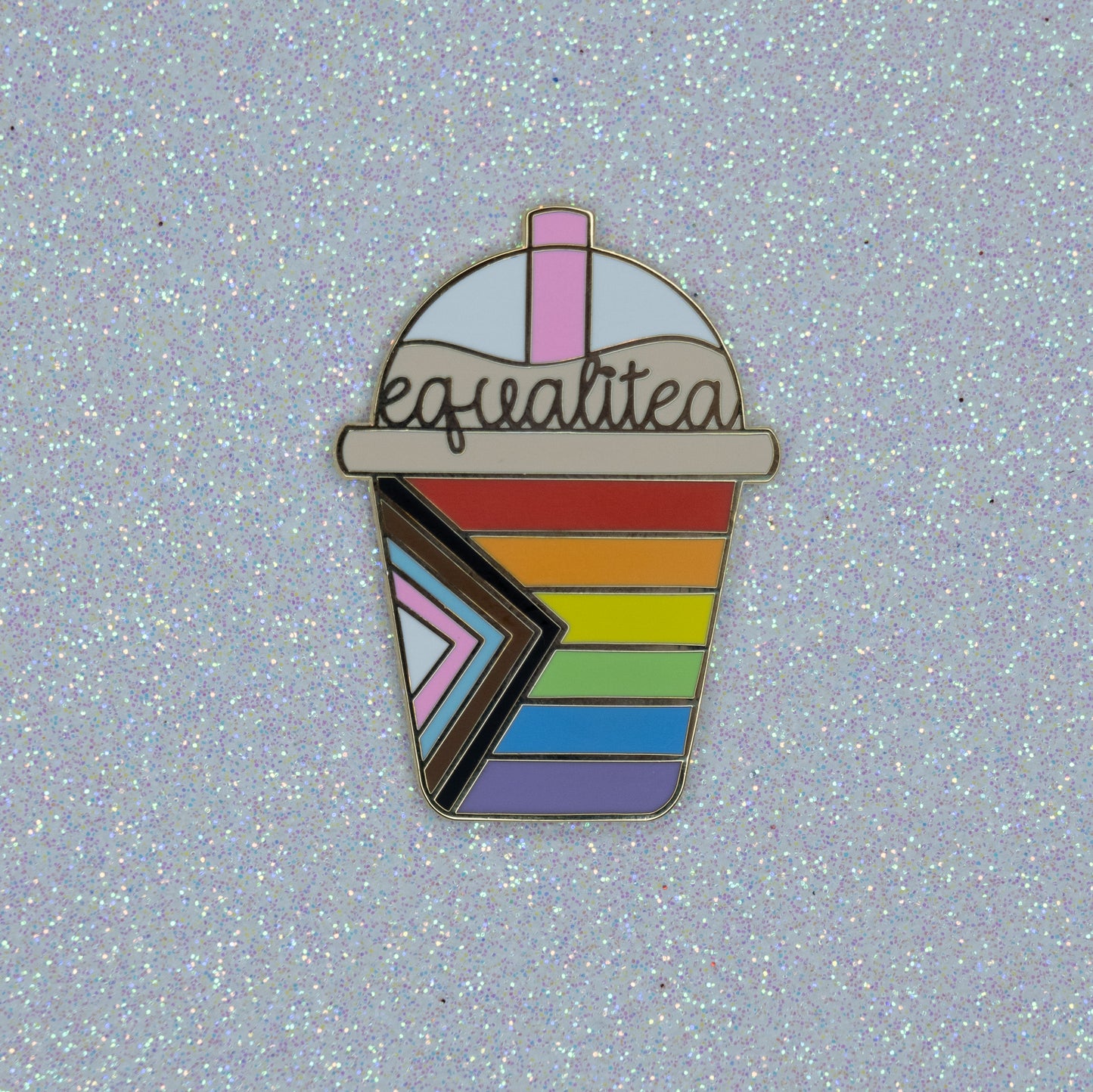 Equalitea Enamel Pin