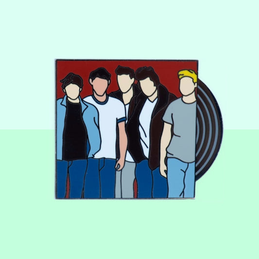 Midnight Memories Vinyl Enamel Pin