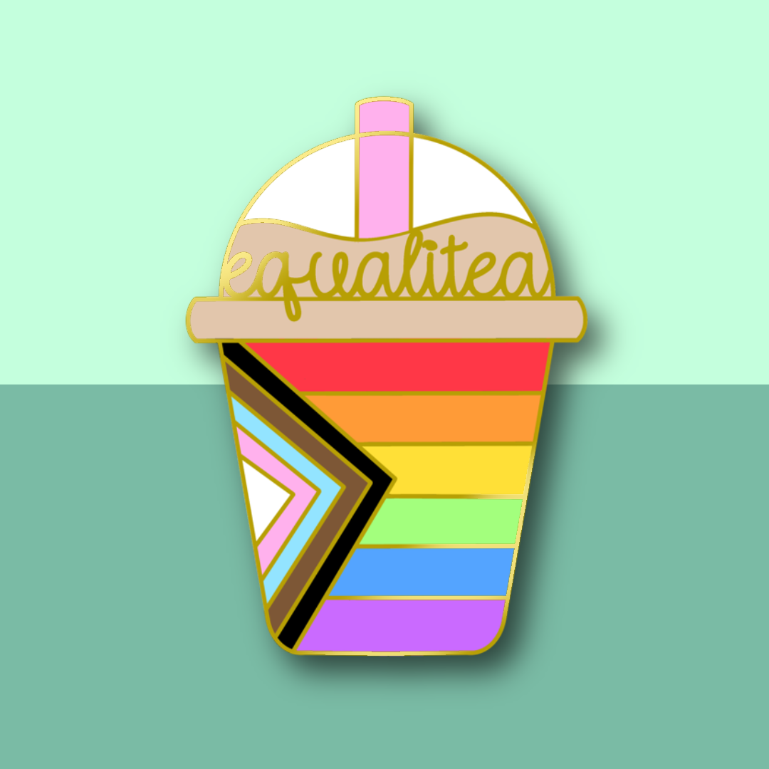 Equalitea Enamel Pin