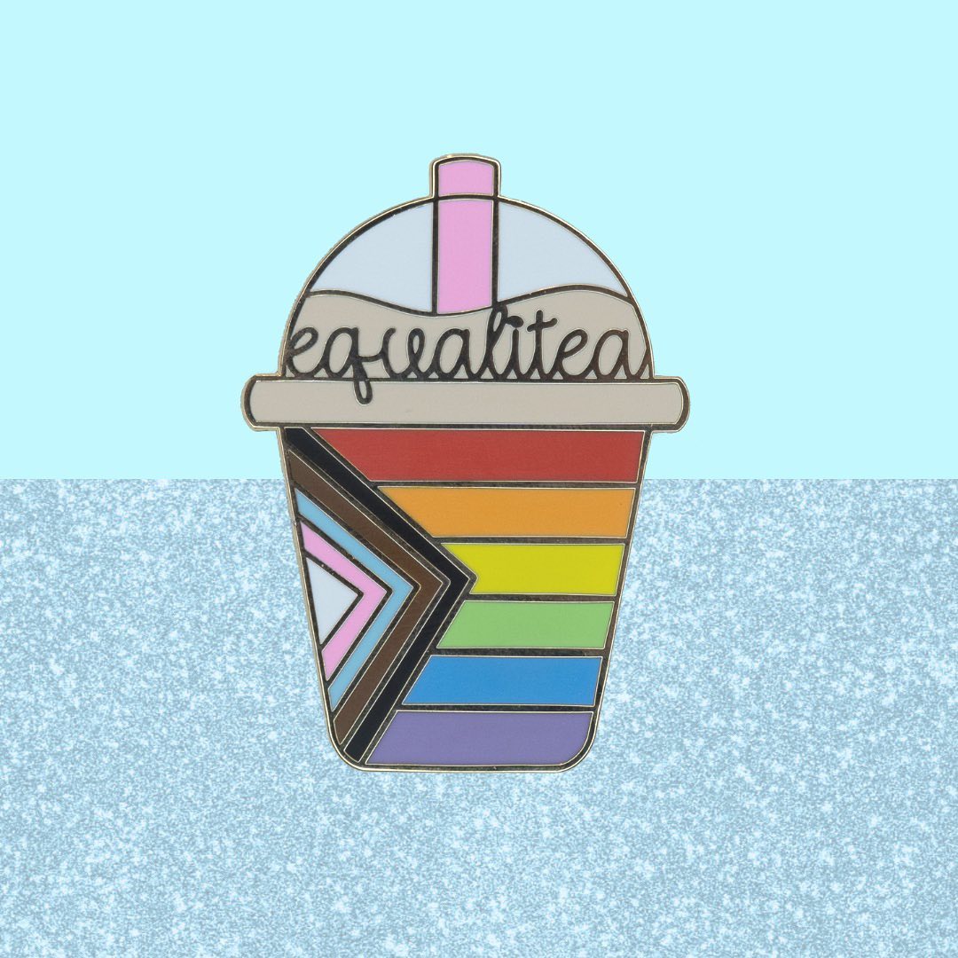 Equalitea Enamel Pin