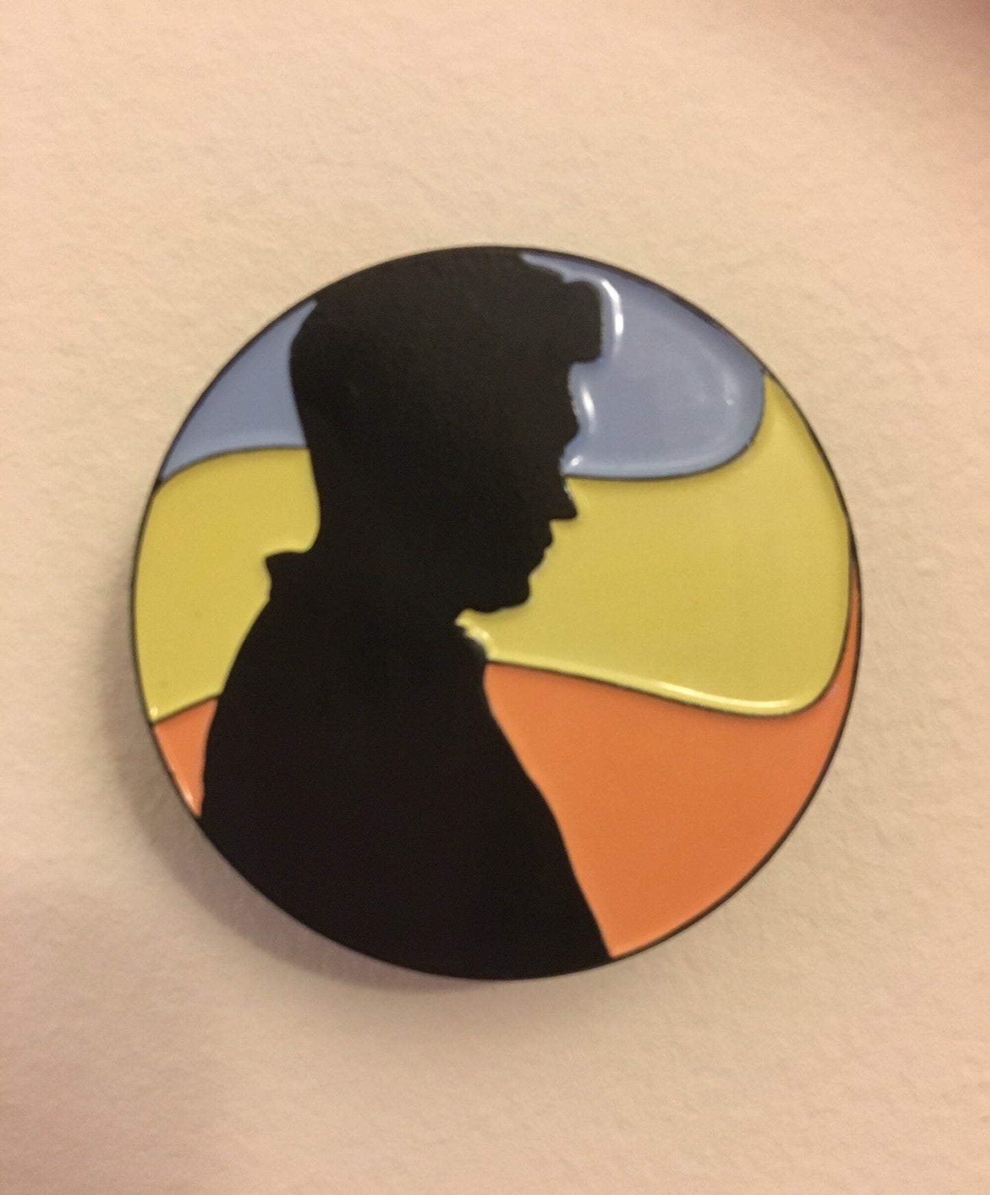 SECONDS On the Loose Sunset Enamel Pin