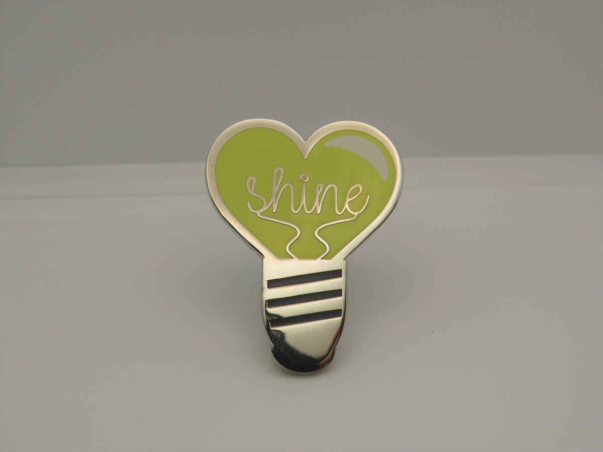 Embossed Pin Light Lights Up Enamel Pin – sakasketches