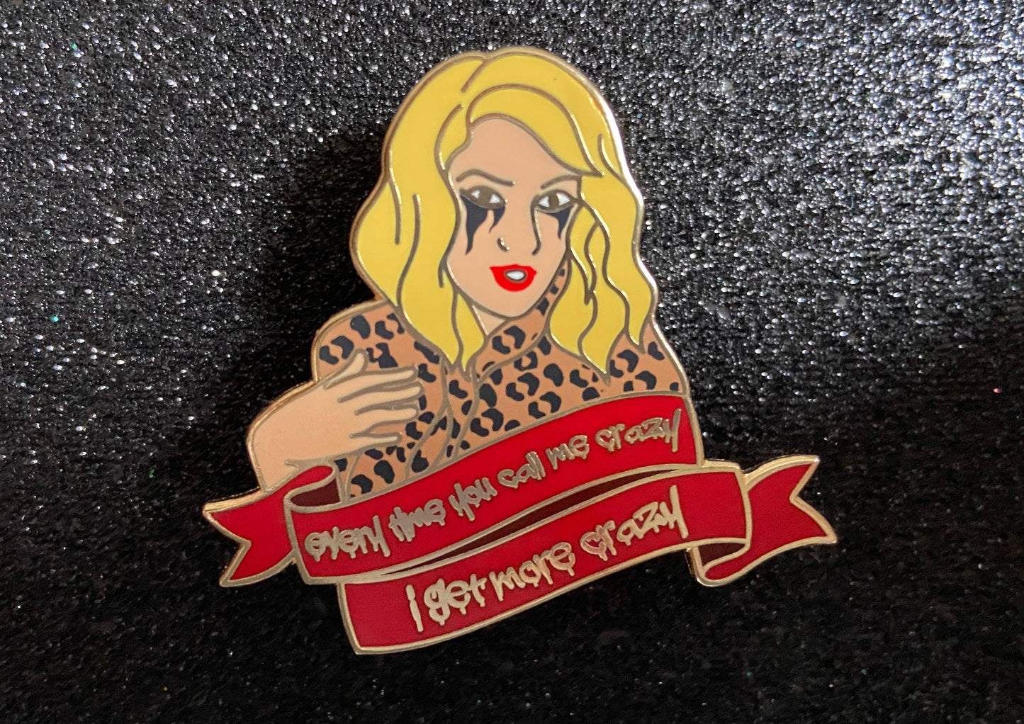 Mad Woman Enamel Pin