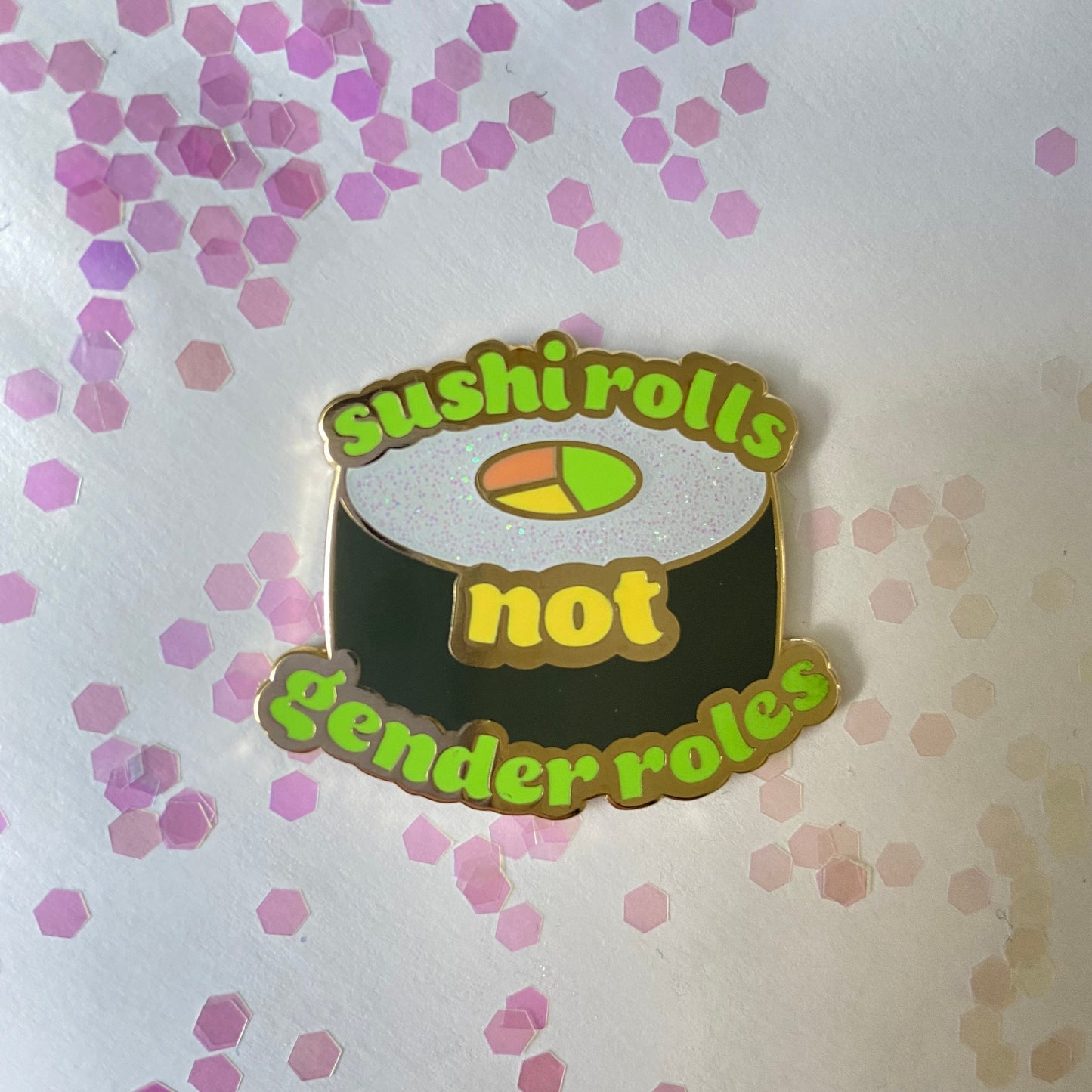 Sushi Rolls Enamel Pin