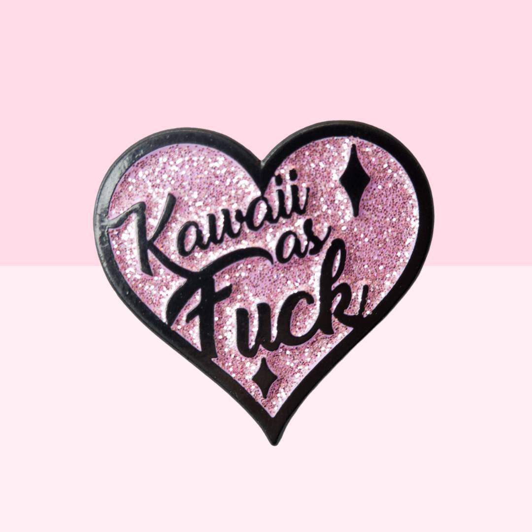 Kawaii AF Enamel Pin